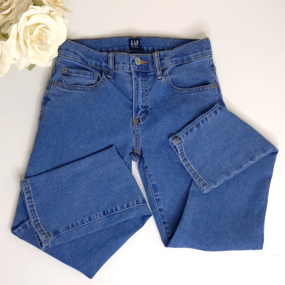 GAP Boys Jeans Size 12 Skinny Stretch adjustable waist